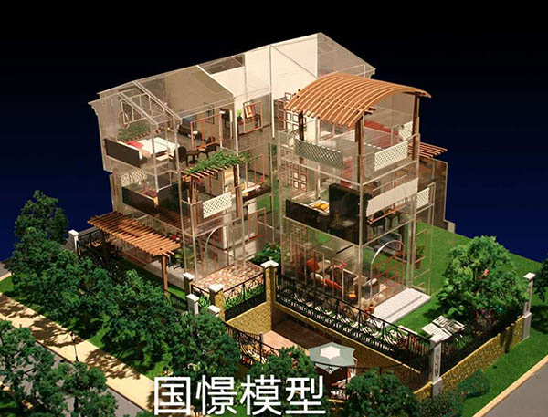 大英县建筑模型