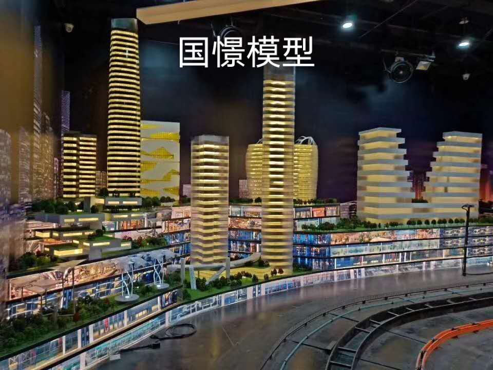 大英县建筑模型