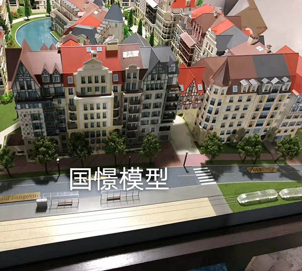 大英县建筑模型