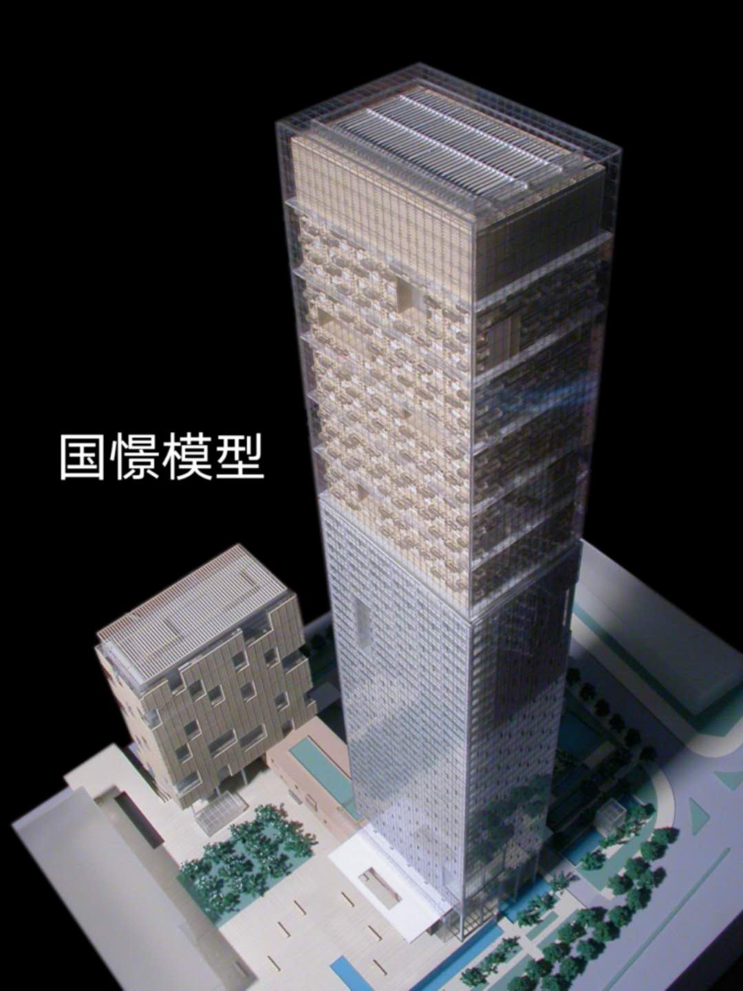 大英县建筑模型